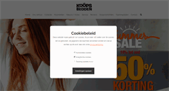 Desktop Screenshot of koopsbedden.nl